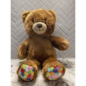 BUILD A BEAR BAB Plush Brown Bear HAPPY BIRTHDAY 15” Child Laughter Voice Box